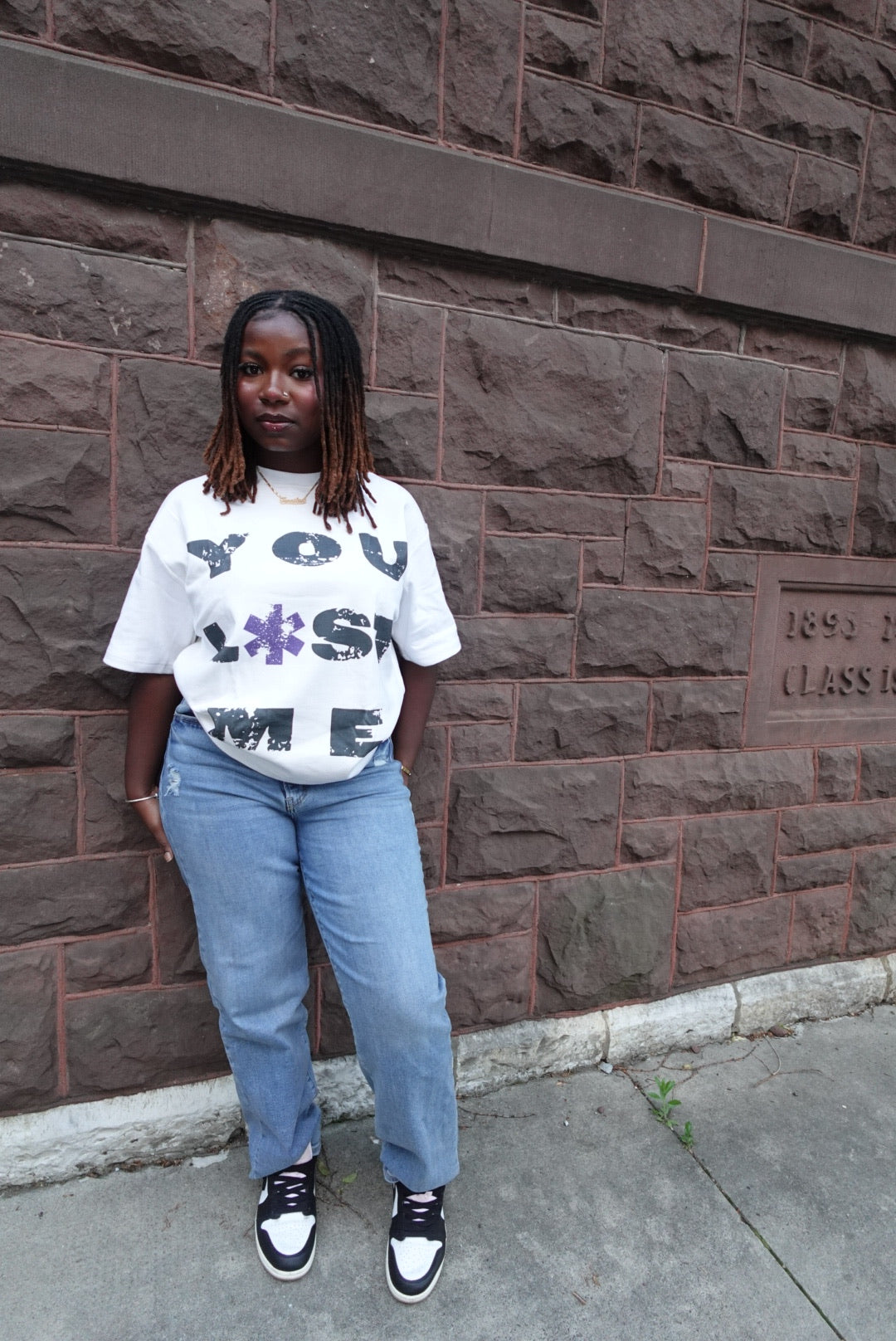 You Lost Me Tee Purple