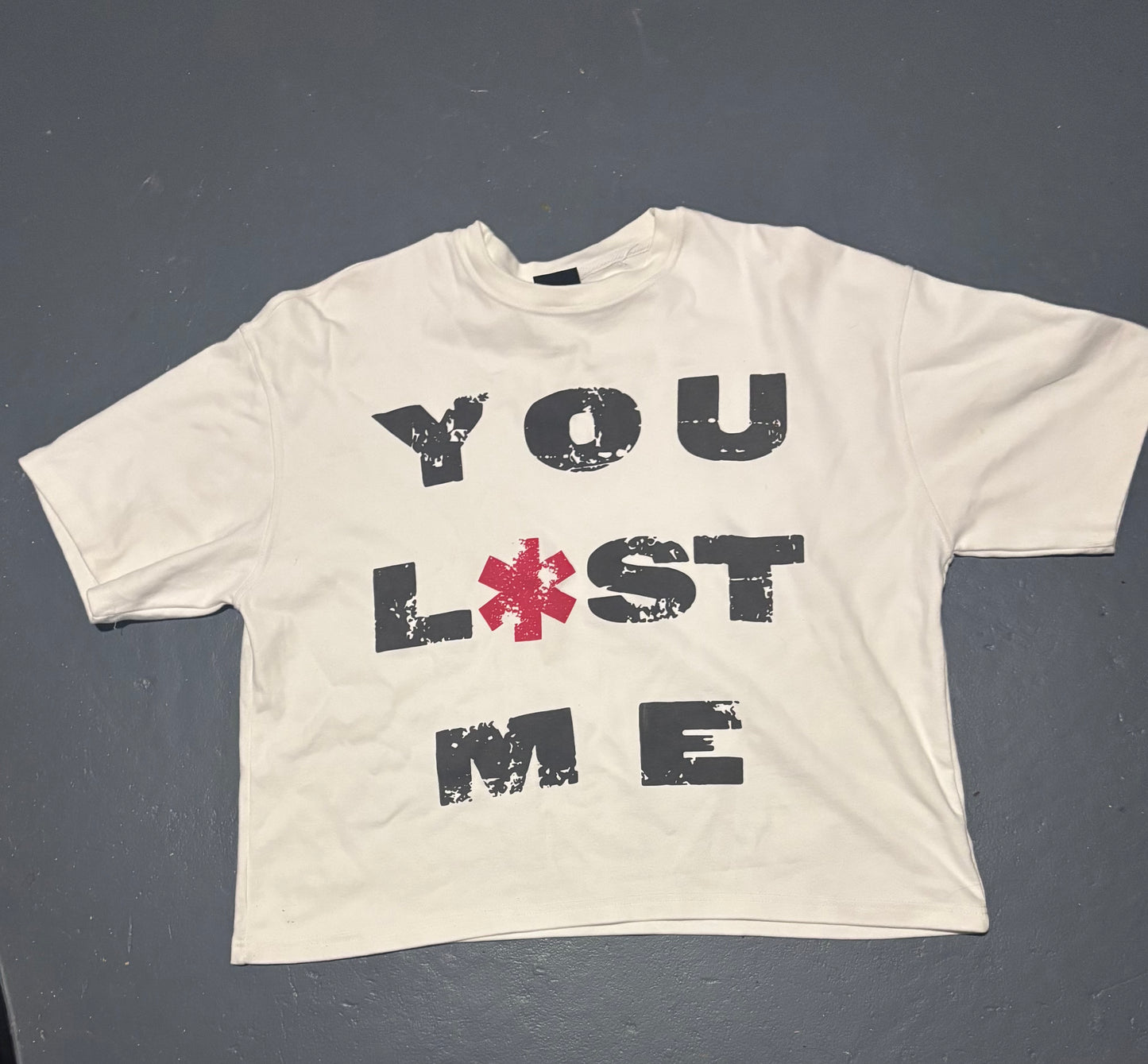 You Lost Me Tee Red