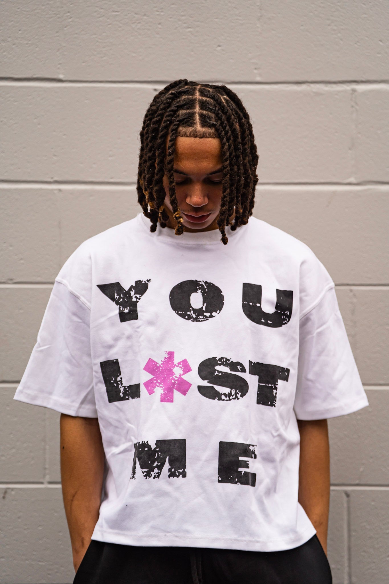 You Lost Me Tee Pink