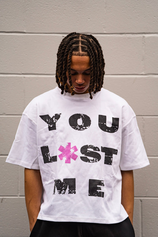 You Lost Me Tee Pink
