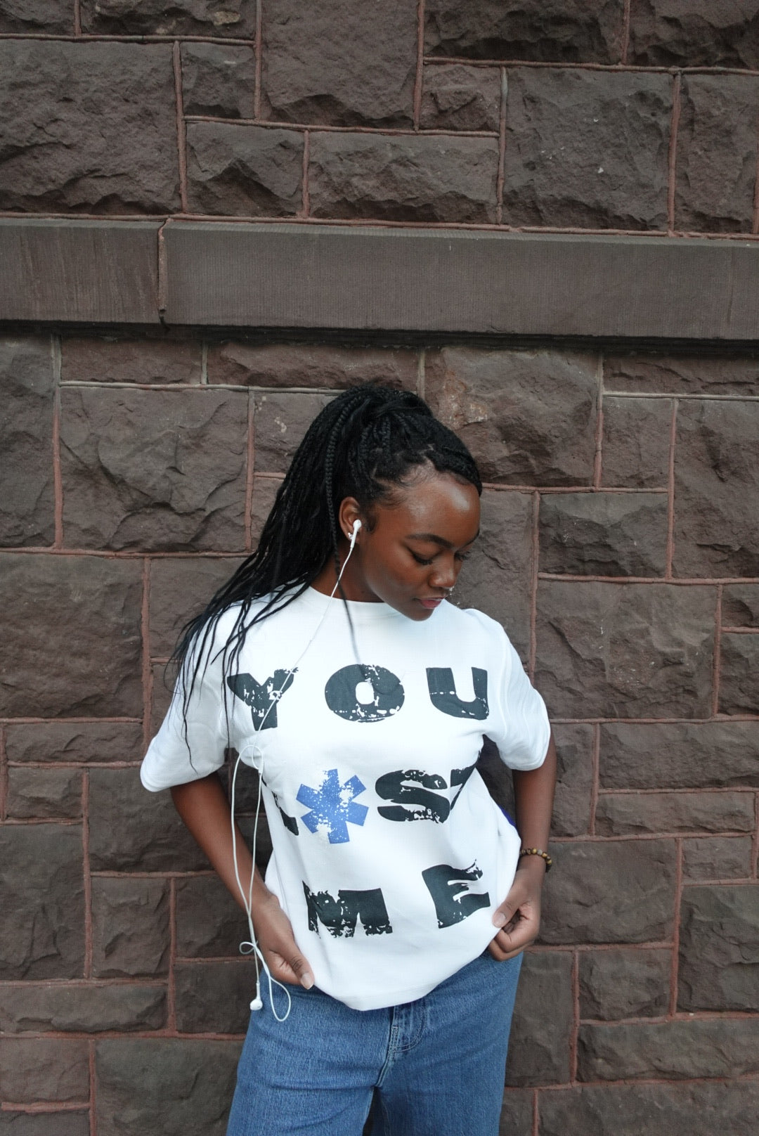 You Lost Me Tee Blue