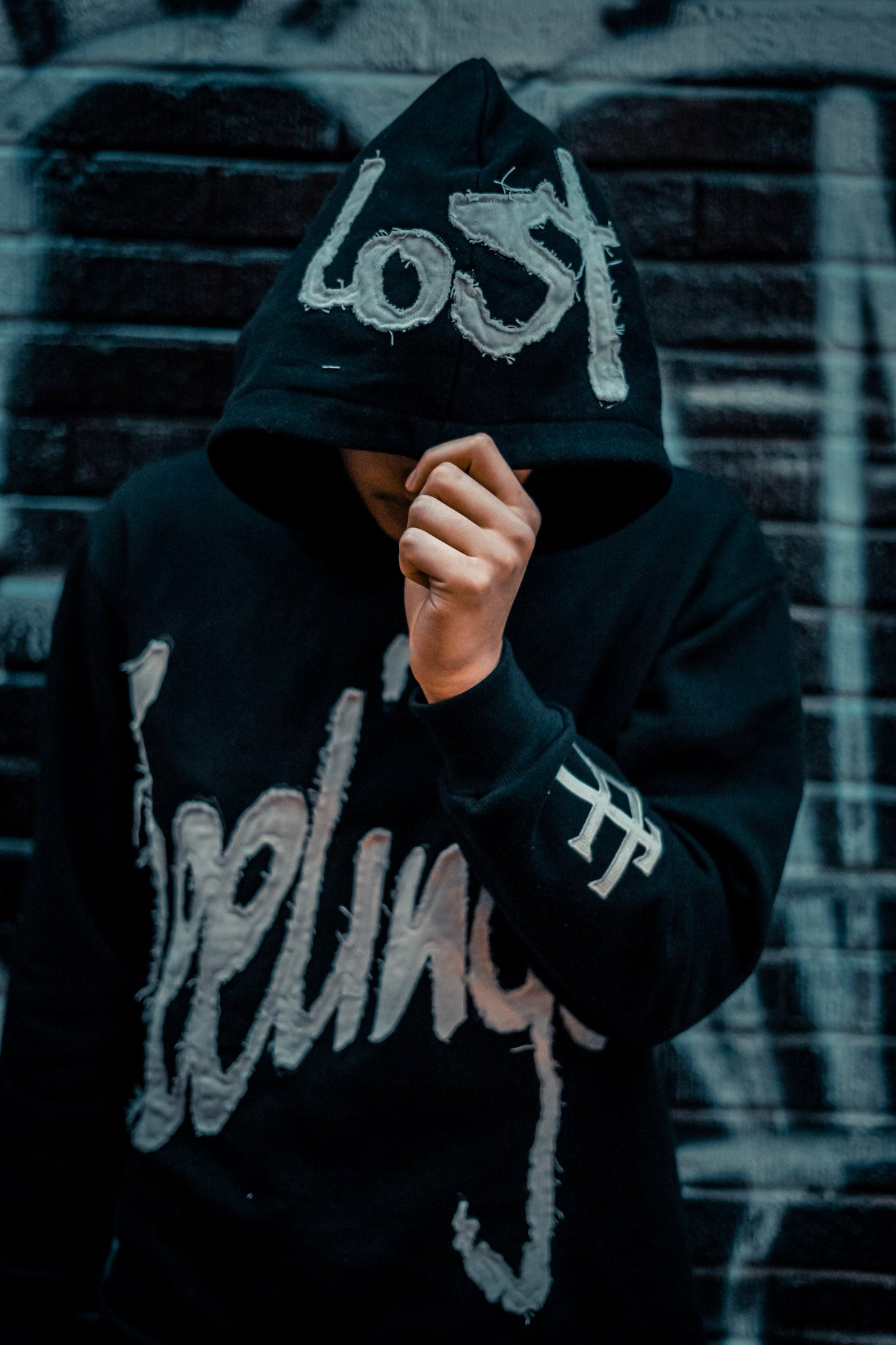 "Lost Feelings" Hoodie Black