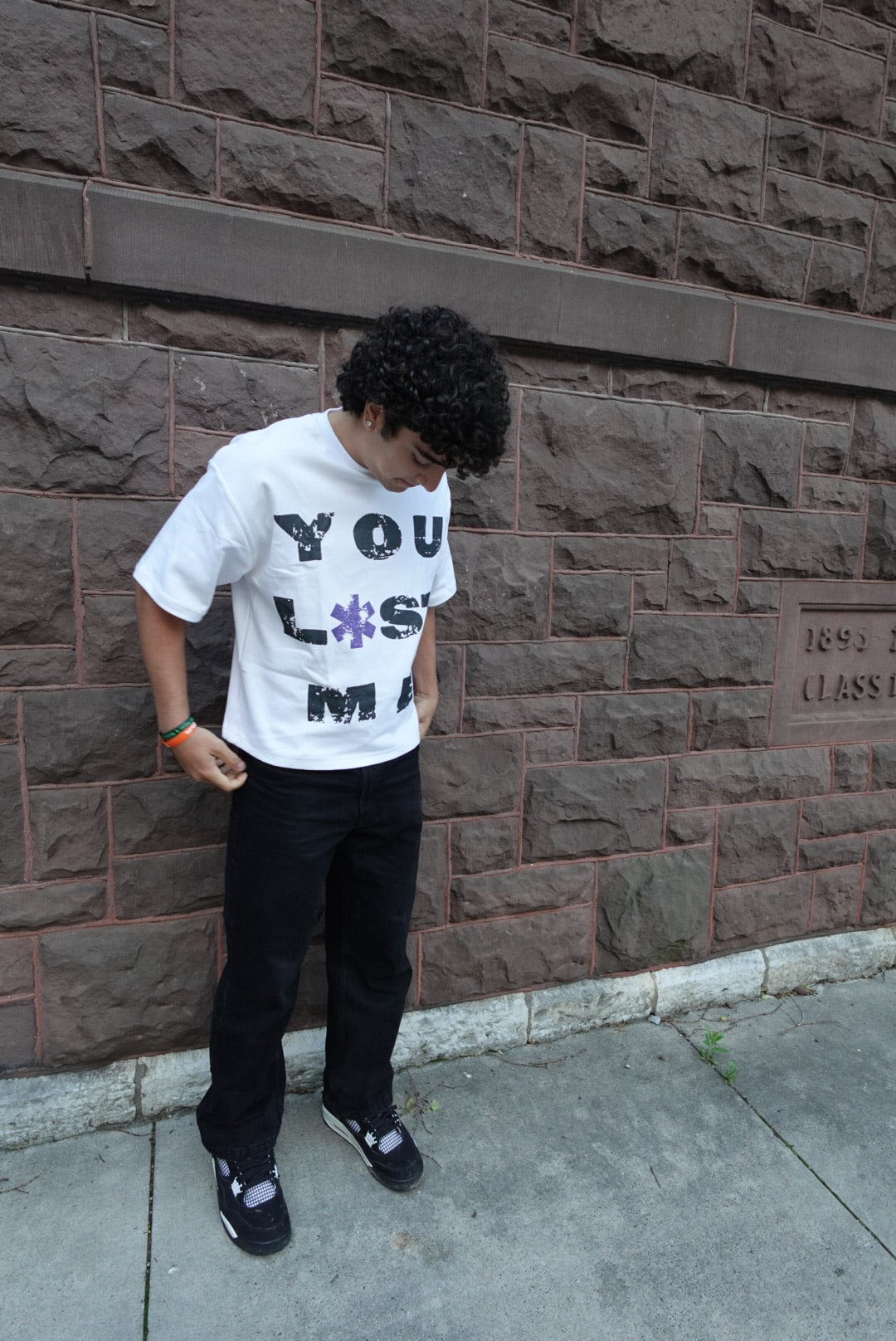 You Lost Me Tee Purple