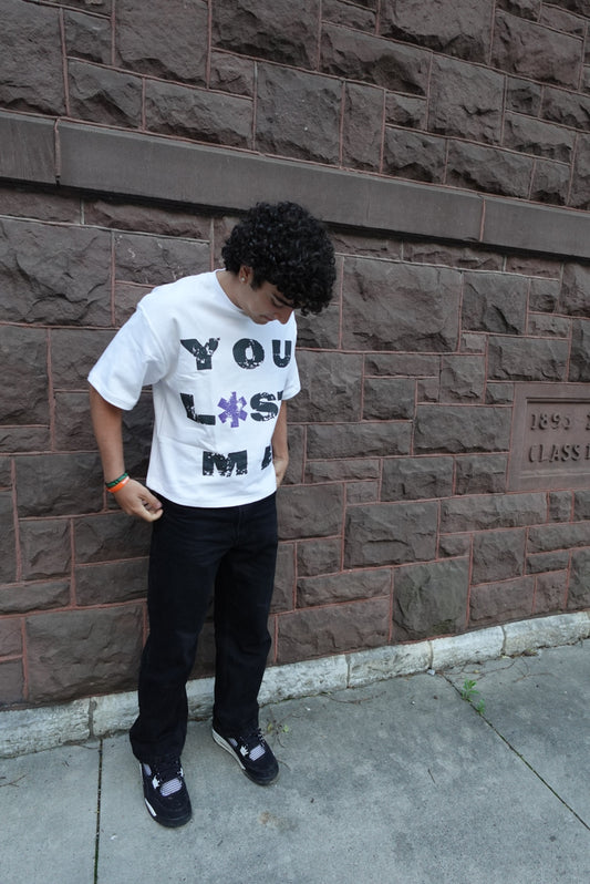 You Lost Me Tee Purple