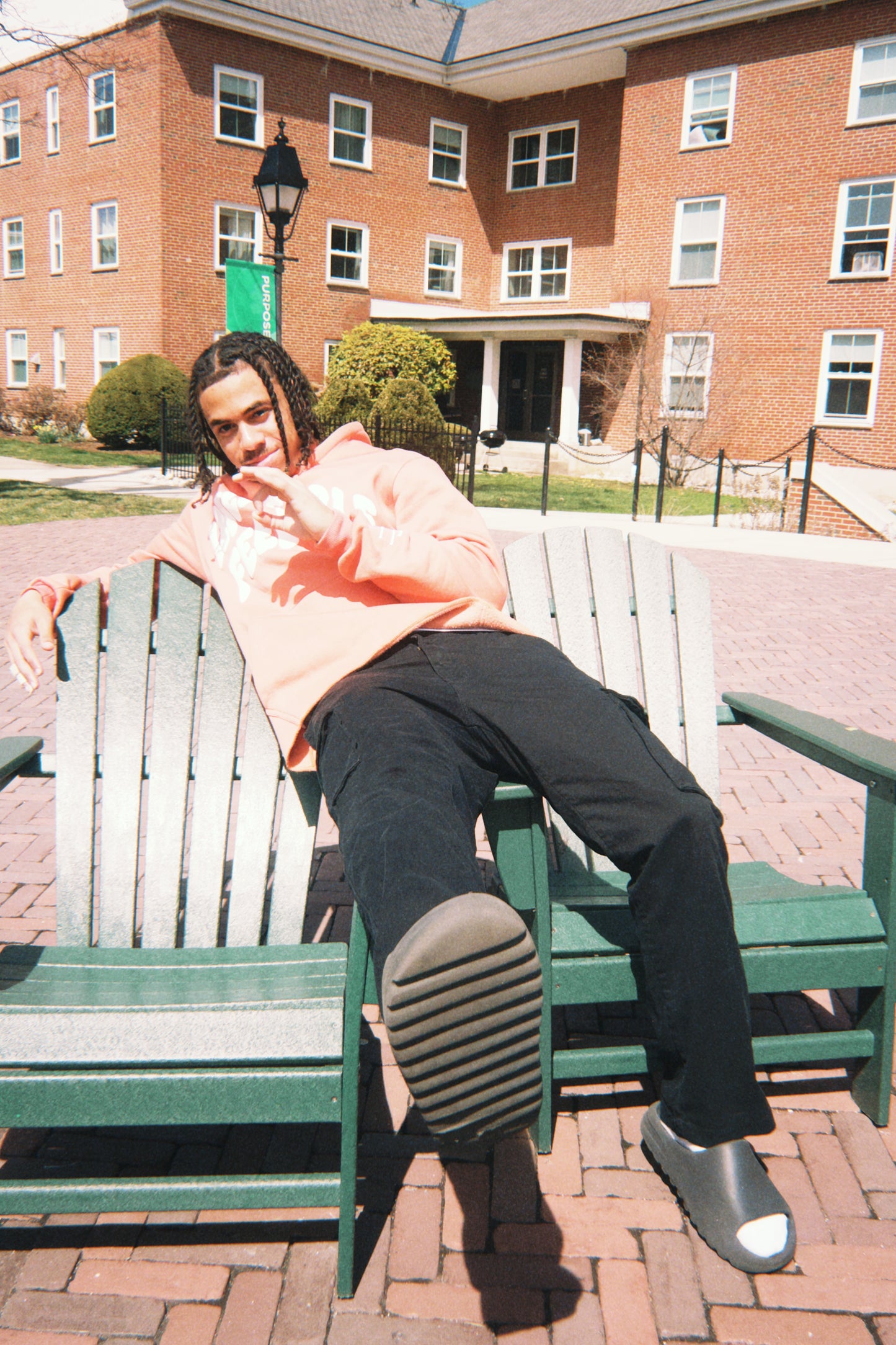 Genesis Hoodie- Coral